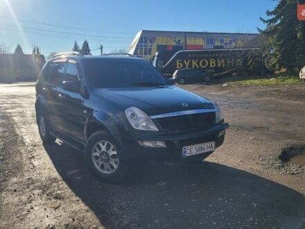Чорний Cанг Йонг Rexton, об'ємом двигуна 2.3 л та пробігом 225 тис. км за 5200 $, фото 1 на Automoto.ua