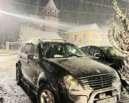 Чорний Cанг Йонг Rexton, об'ємом двигуна 2.7 л та пробігом 350 тис. км за 5800 $, фото 1 на Automoto.ua
