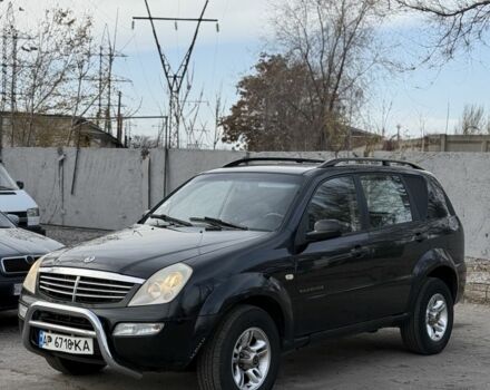 Черный Cанг Йонг Рекстон, объемом двигателя 2.7 л и пробегом 400 тыс. км за 3850 $, фото 1 на Automoto.ua