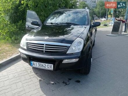 Чорний Cанг Йонг Rexton, об'ємом двигуна 2.3 л та пробігом 167 тис. км за 5290 $, фото 1 на Automoto.ua