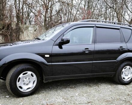 Черный Cанг Йонг Рекстон, объемом двигателя 2.7 л и пробегом 46 тыс. км за 4500 $, фото 1 на Automoto.ua