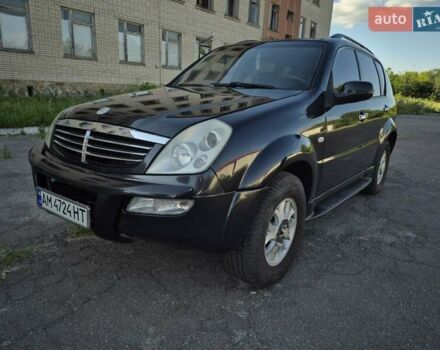 Чорний Cанг Йонг Rexton, об'ємом двигуна 2.8 л та пробігом 74 тис. км за 5400 $, фото 1 на Automoto.ua