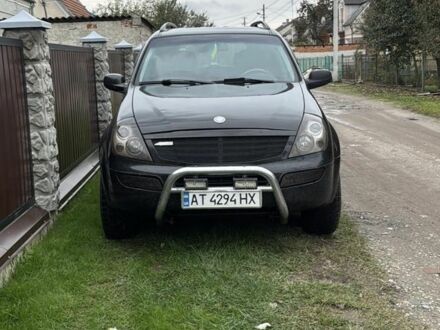 Чорний Cанг Йонг Rexton, об'ємом двигуна 2.7 л та пробігом 352 тис. км за 5500 $, фото 1 на Automoto.ua