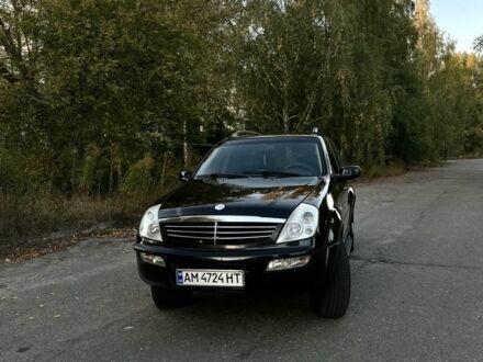 Чорний Cанг Йонг Rexton, об'ємом двигуна 2.8 л та пробігом 200 тис. км за 5500 $, фото 1 на Automoto.ua