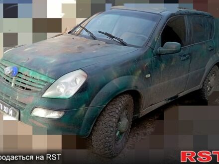 Черный Cанг Йонг Рекстон, объемом двигателя 27 л и пробегом 0 тыс. км за 4200 $, фото 1 на Automoto.ua