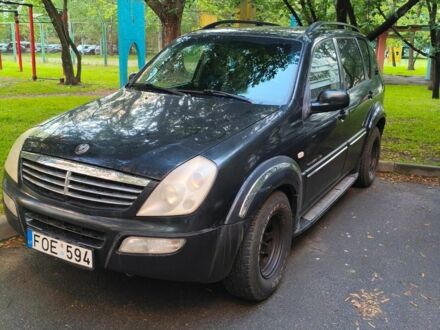 Чорний Cанг Йонг Rexton, об'ємом двигуна 2.7 л та пробігом 1 тис. км за 3613 $, фото 1 на Automoto.ua