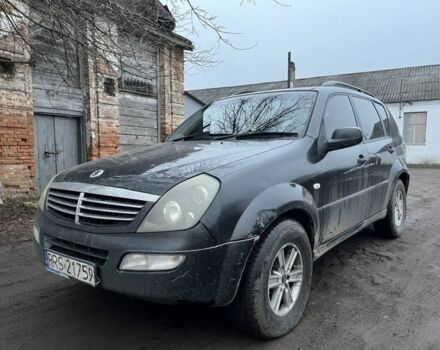 Черный Cанг Йонг Рекстон, объемом двигателя 2.7 л и пробегом 247 тыс. км за 2500 $, фото 1 на Automoto.ua