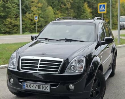Чорний Cанг Йонг Rexton, об'ємом двигуна 2.7 л та пробігом 147 тис. км за 10850 $, фото 1 на Automoto.ua