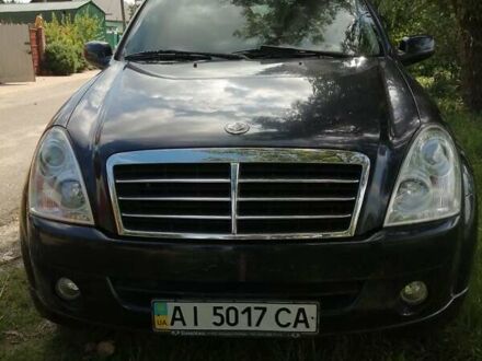 Cанг Йонг Rexton 2008 у Броварах на Automoto.ua Чорний Cанг Йонг Rexton, об'ємом двигуна 2.7 л та пробігом 140 тис. км за 8500 $, фото 1 на Automoto.ua