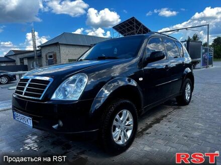Чорний Cанг Йонг Rexton, об'ємом двигуна 2.7 л та пробігом 199 тис. км за 6900 $, фото 1 на Automoto.ua
