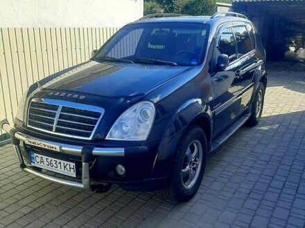 Чорний Cанг Йонг Rexton, об'ємом двигуна 2.7 л та пробігом 193 тис. км за 7500 $, фото 1 на Automoto.ua