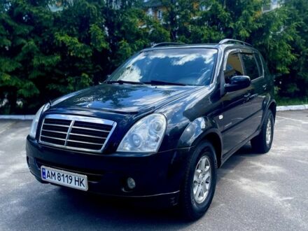 Чорний Cанг Йонг Rexton, об'ємом двигуна 2.7 л та пробігом 210 тис. км за 6400 $, фото 1 на Automoto.ua
