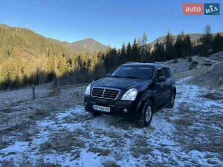 Cанг Йонг Rexton 2008 у Житомирі на Automoto.ua Чорний Cанг Йонг Rexton, об'ємом двигуна 2.7 л та пробігом 180 тис. км за 8550 $, фото 1 на Automoto.ua