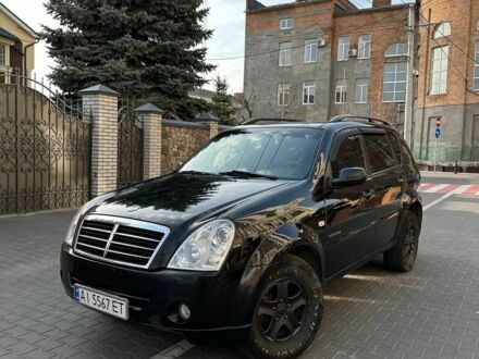 Cанг Йонг Рекстон 2008 в Белой Церкве на Automoto.ua Черный Cанг Йонг Рекстон, объемом двигателя 2.7 л и пробегом 260 тыс. км за 8500 $, фото 1 на Automoto.ua