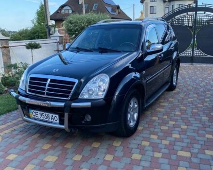 Чорний Cанг Йонг Rexton, об'ємом двигуна 2.7 л та пробігом 244 тис. км за 9900 $, фото 1 на Automoto.ua