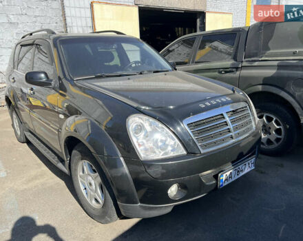 Чорний Cанг Йонг Rexton, об'ємом двигуна 2.7 л та пробігом 250 тис. км за 8500 $, фото 1 на Automoto.ua