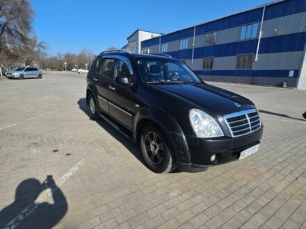 Чорний Cанг Йонг Rexton, об'ємом двигуна 2.7 л та пробігом 437 тис. км за 6200 $, фото 1 на Automoto.ua