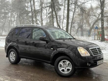 Черный Cанг Йонг Рекстон, объемом двигателя 2.7 л и пробегом 185 тыс. км за 7999 $, фото 1 на Automoto.ua