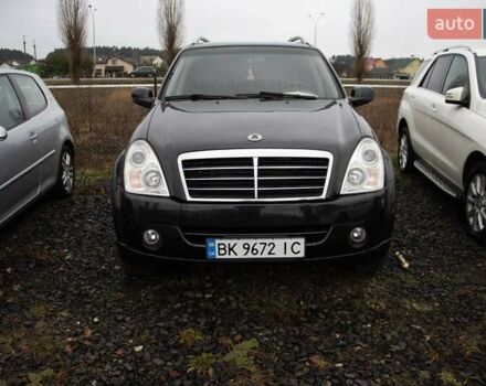 Черный Cанг Йонг Рекстон, объемом двигателя 2.7 л и пробегом 123 тыс. км за 9000 $, фото 1 на Automoto.ua