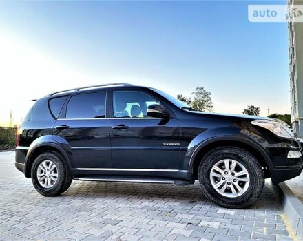 Черный Cанг Йонг Рекстон, объемом двигателя 2.7 л и пробегом 86 тыс. км за 13700 $, фото 1 на Automoto.ua