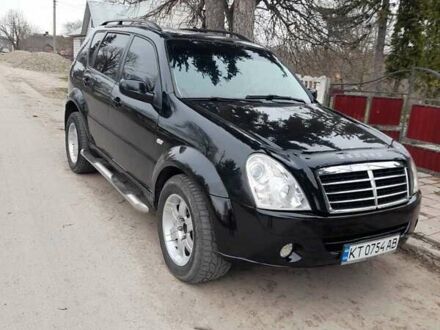 Чорний Cанг Йонг Rexton, об'ємом двигуна 2.7 л та пробігом 200 тис. км за 10999 $, фото 1 на Automoto.ua