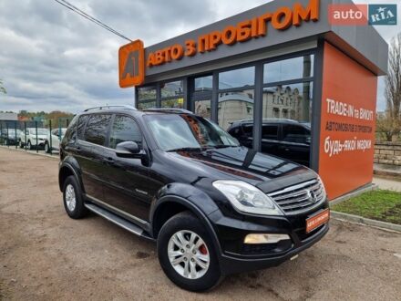 Чорний Cанг Йонг Rexton, об'ємом двигуна 2.7 л та пробігом 201 тис. км за 10800 $, фото 1 на Automoto.ua