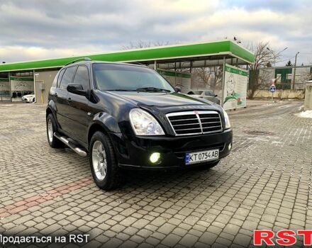 Чорний Cанг Йонг Rexton, об'ємом двигуна 2.7 л та пробігом 189 тис. км за 11950 $, фото 1 на Automoto.ua