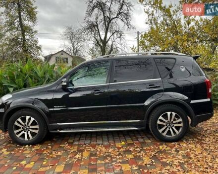 Черный Cанг Йонг Рекстон, объемом двигателя 2.7 л и пробегом 149 тыс. км за 12000 $, фото 1 на Automoto.ua