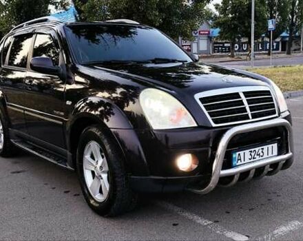 Коричневый Cанг Йонг Рекстон, объемом двигателя 2.7 л и пробегом 235 тыс. км за 9600 $, фото 1 на Automoto.ua