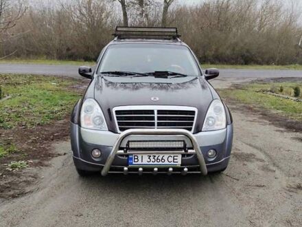 Коричневый Cанг Йонг Рекстон, объемом двигателя 2.7 л и пробегом 263 тыс. км за 7900 $, фото 1 на Automoto.ua