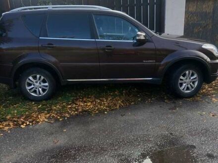 Коричневый Cанг Йонг Рекстон, объемом двигателя 2.7 л и пробегом 53 тыс. км за 15000 $, фото 1 на Automoto.ua