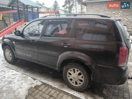 Красный Cанг Йонг Рекстон, объемом двигателя 2.8 л и пробегом 181 тыс. км за 3550 $, фото 1 на Automoto.ua