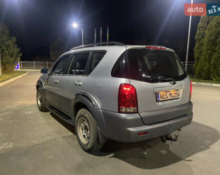 Серый Cанг Йонг Рекстон, объемом двигателя 2.7 л и пробегом 288 тыс. км за 4299 $, фото 4 на Automoto.ua