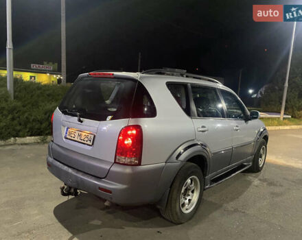 Серый Cанг Йонг Рекстон, объемом двигателя 2.7 л и пробегом 288 тыс. км за 4299 $, фото 6 на Automoto.ua