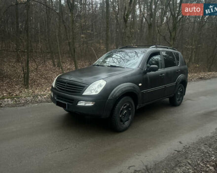 Серый Cанг Йонг Рекстон, объемом двигателя 2.7 л и пробегом 316 тыс. км за 5900 $, фото 1 на Automoto.ua