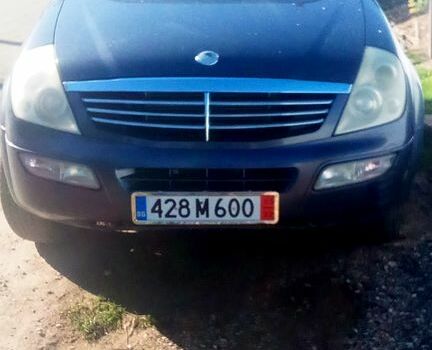 Серый Cанг Йонг Рекстон, объемом двигателя 2.7 л и пробегом 400 тыс. км за 5800 $, фото 1 на Automoto.ua