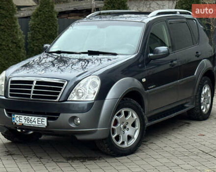 Серый Cанг Йонг Рекстон, объемом двигателя 2.7 л и пробегом 275 тыс. км за 6999 $, фото 1 на Automoto.ua