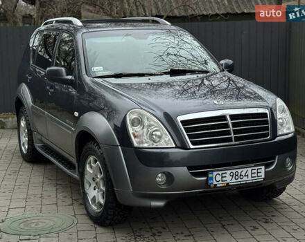 Серый Cанг Йонг Рекстон, объемом двигателя 2.7 л и пробегом 275 тыс. км за 6999 $, фото 3 на Automoto.ua