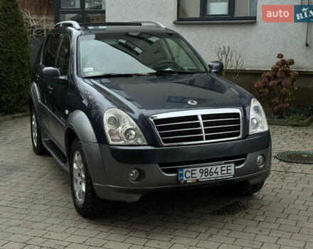 Серый Cанг Йонг Рекстон, объемом двигателя 2.7 л и пробегом 275 тыс. км за 6999 $, фото 5 на Automoto.ua