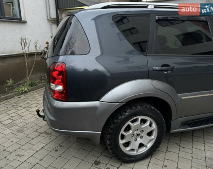 Серый Cанг Йонг Рекстон, объемом двигателя 2.7 л и пробегом 275 тыс. км за 6999 $, фото 11 на Automoto.ua