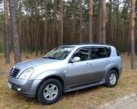 Серый Cанг Йонг Рекстон, объемом двигателя 2.7 л и пробегом 220 тыс. км за 5200 $, фото 4 на Automoto.ua