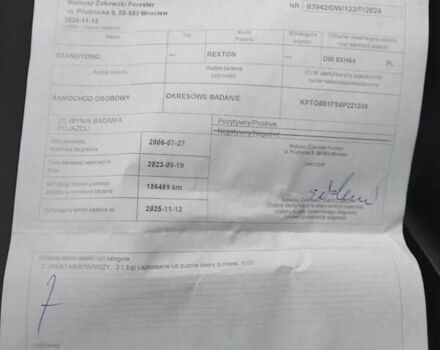 Сірий Cанг Йонг Rexton, об'ємом двигуна 2.7 л та пробігом 200 тис. км за 4500 $, фото 6 на Automoto.ua