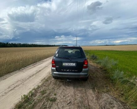 Сірий Cанг Йонг Rexton, об'ємом двигуна 2.7 л та пробігом 467 тис. км за 6000 $, фото 4 на Automoto.ua
