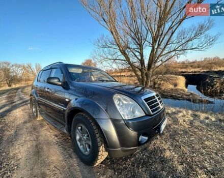 Серый Cанг Йонг Рекстон, объемом двигателя 2.7 л и пробегом 233 тыс. км за 10000 $, фото 17 на Automoto.ua