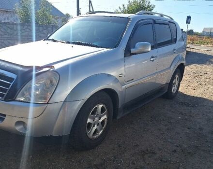 Серый Cанг Йонг Рекстон, объемом двигателя 2.7 л и пробегом 195 тыс. км за 8500 $, фото 1 на Automoto.ua