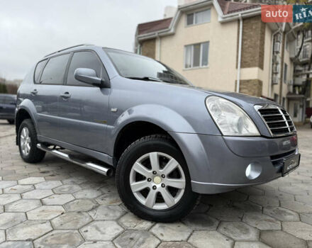 Серый Cанг Йонг Рекстон, объемом двигателя 2.7 л и пробегом 215 тыс. км за 7500 $, фото 13 на Automoto.ua