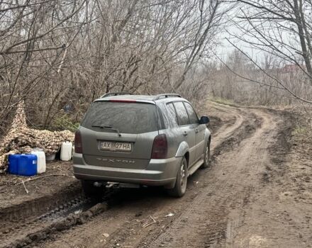 Серый Cанг Йонг Рекстон, объемом двигателя 2.7 л и пробегом 2 тыс. км за 8000 $, фото 5 на Automoto.ua