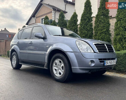 Серый Cанг Йонг Рекстон, объемом двигателя 2.7 л и пробегом 220 тыс. км за 8999 $, фото 2 на Automoto.ua