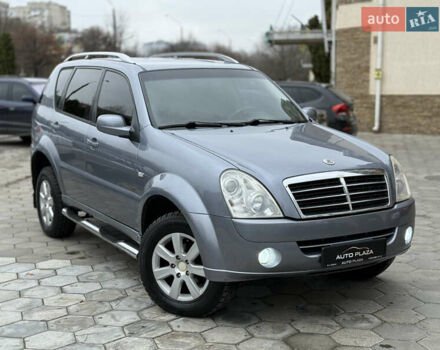 Серый Cанг Йонг Рекстон, объемом двигателя 2.7 л и пробегом 215 тыс. км за 7500 $, фото 14 на Automoto.ua