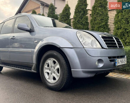 Серый Cанг Йонг Рекстон, объемом двигателя 2.7 л и пробегом 220 тыс. км за 8999 $, фото 4 на Automoto.ua